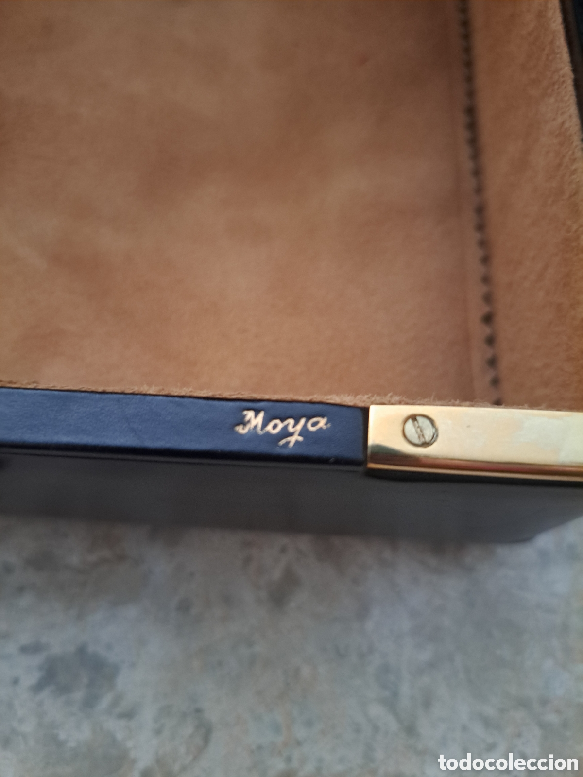 Joyeria: Joyero de piel antiguo - Foto 4