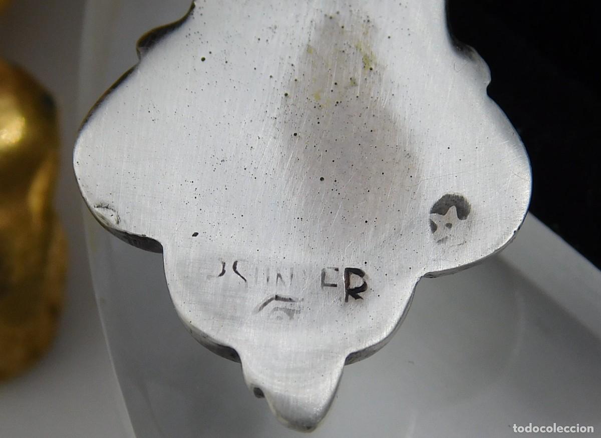 Schmuck: RAMON SUNYER &middot; IMPRESIONANTE JOYA COLGANTE DE 8.2 CM: CRUZ CRUCIFIJO FIRMADO Y GRAN ESTUCHE CAPILLA