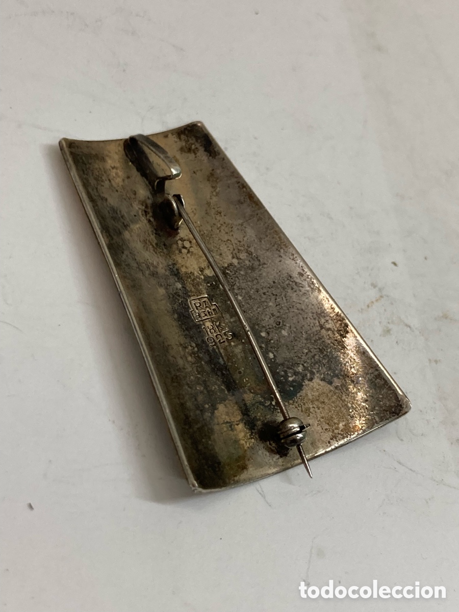 Joyeria: Broche de plata y Oro 18k B125 - Foto 2