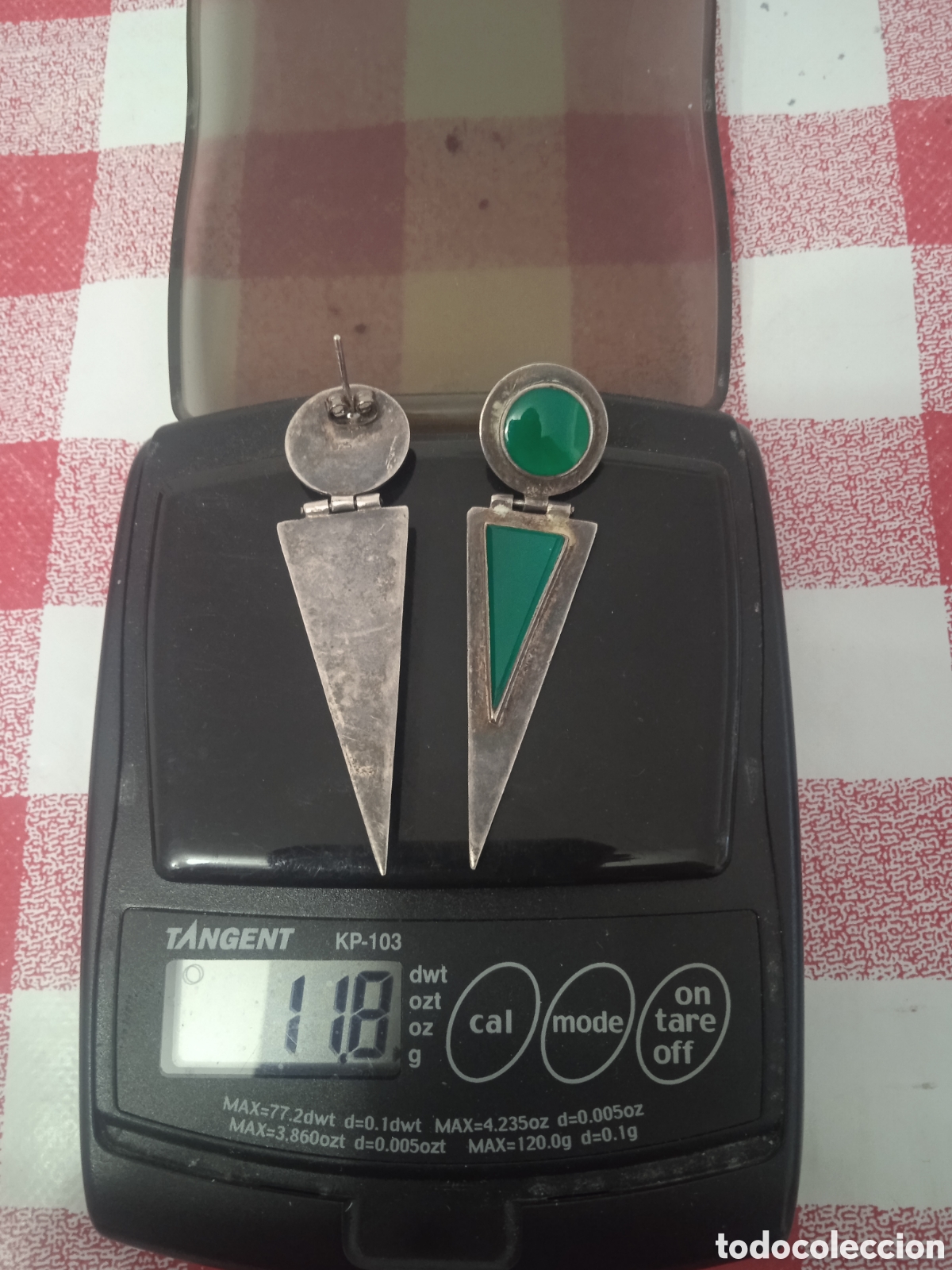 Joyeria: Pendientes antiguos de plata - Foto 3