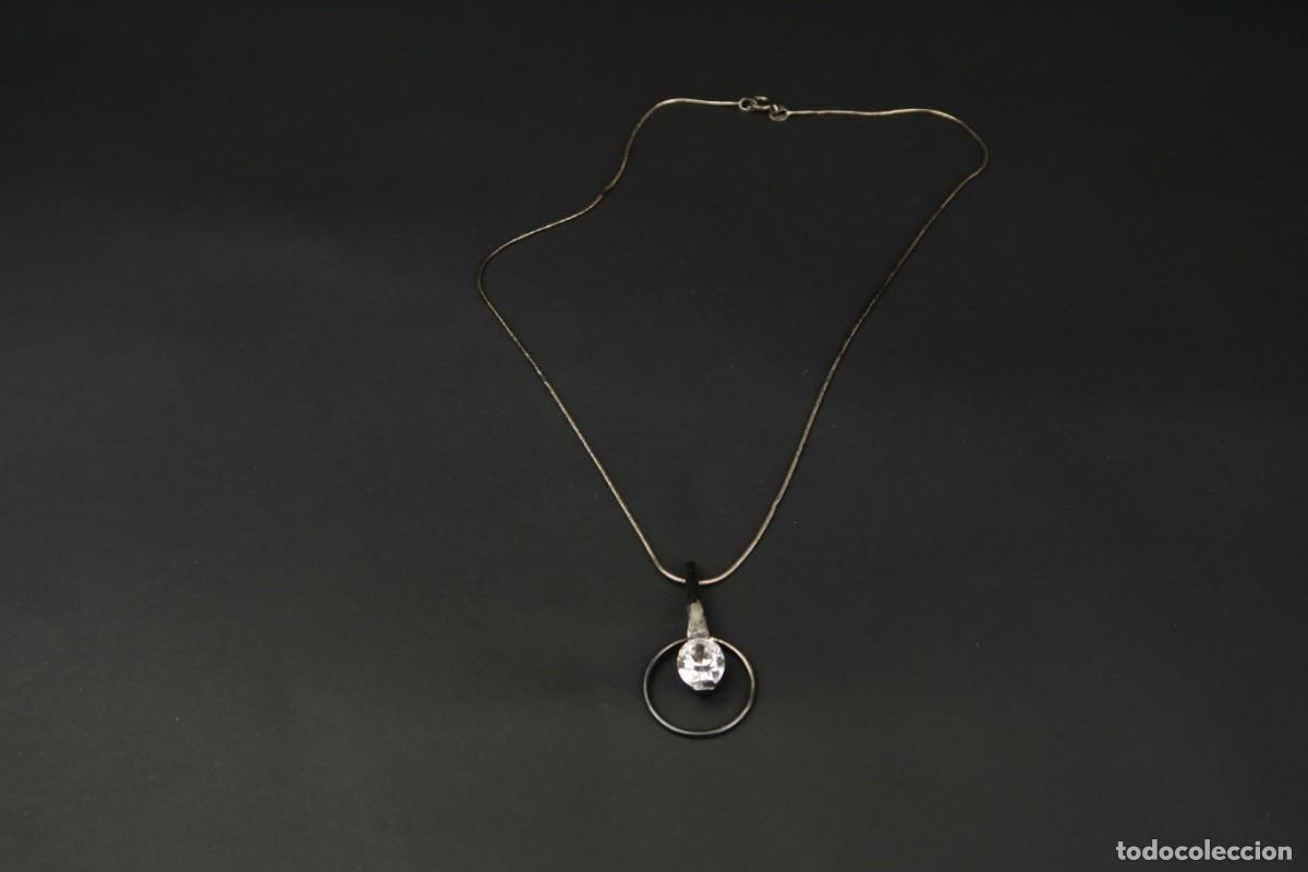 Joyeria: Antiguo Colgante de Plata con Cadena - Foto 1
