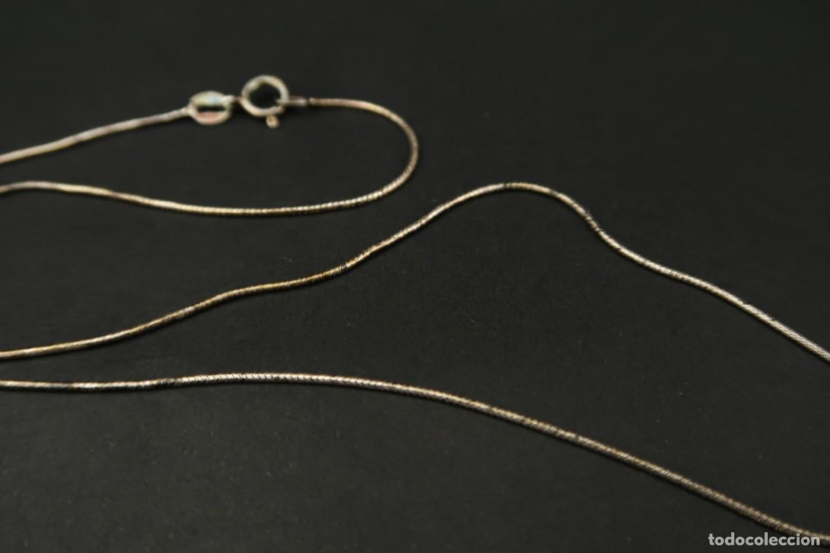 Joyeria: Antiguo Colgante de Plata con Cadena - Foto 9