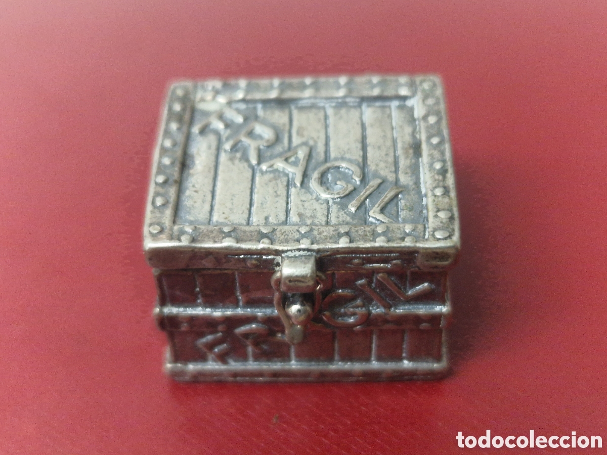 Joyeria: CAJA PASTILLEROS EN PLATA LABRADA Y REPUJADA - Foto 2