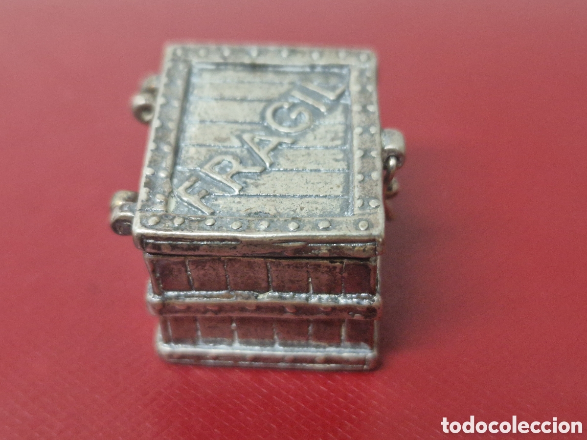 Joyeria: CAJA PASTILLEROS EN PLATA LABRADA Y REPUJADA - Foto 3