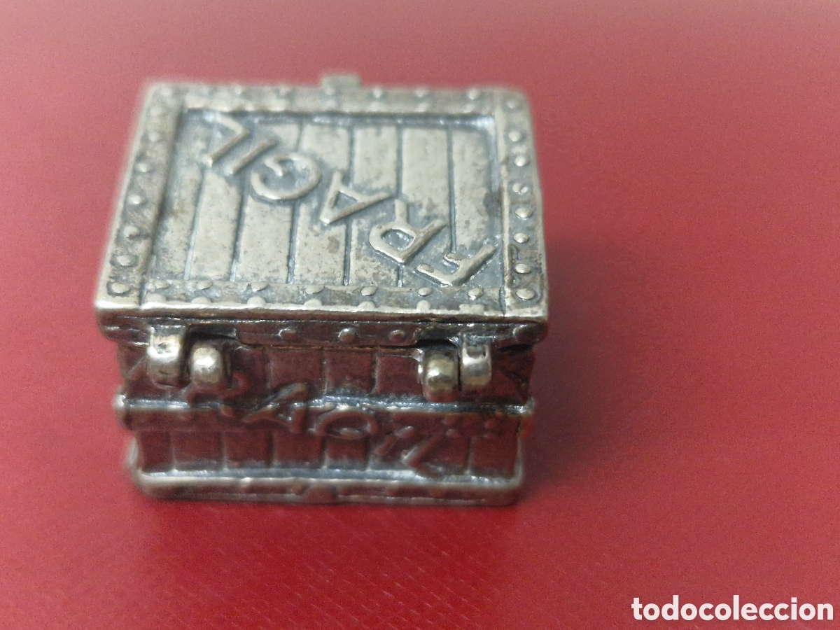 Joyeria: CAJA PASTILLEROS EN PLATA LABRADA Y REPUJADA - Foto 4