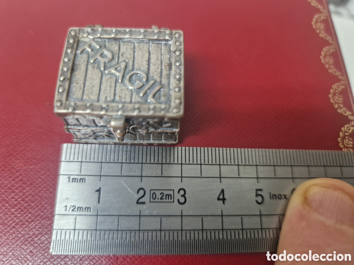 Joyeria: CAJA PASTILLEROS EN PLATA LABRADA Y REPUJADA - Foto 5