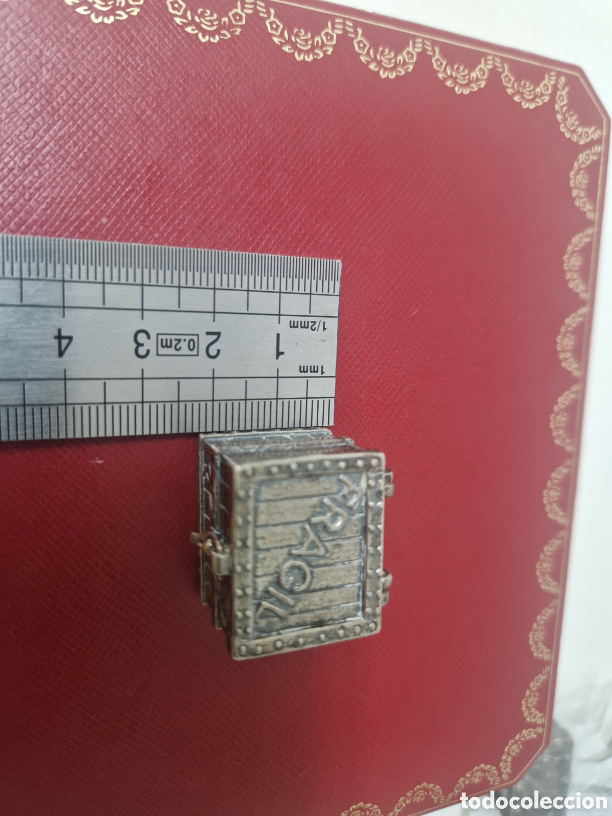 Joyeria: CAJA PASTILLEROS EN PLATA LABRADA Y REPUJADA - Foto 6