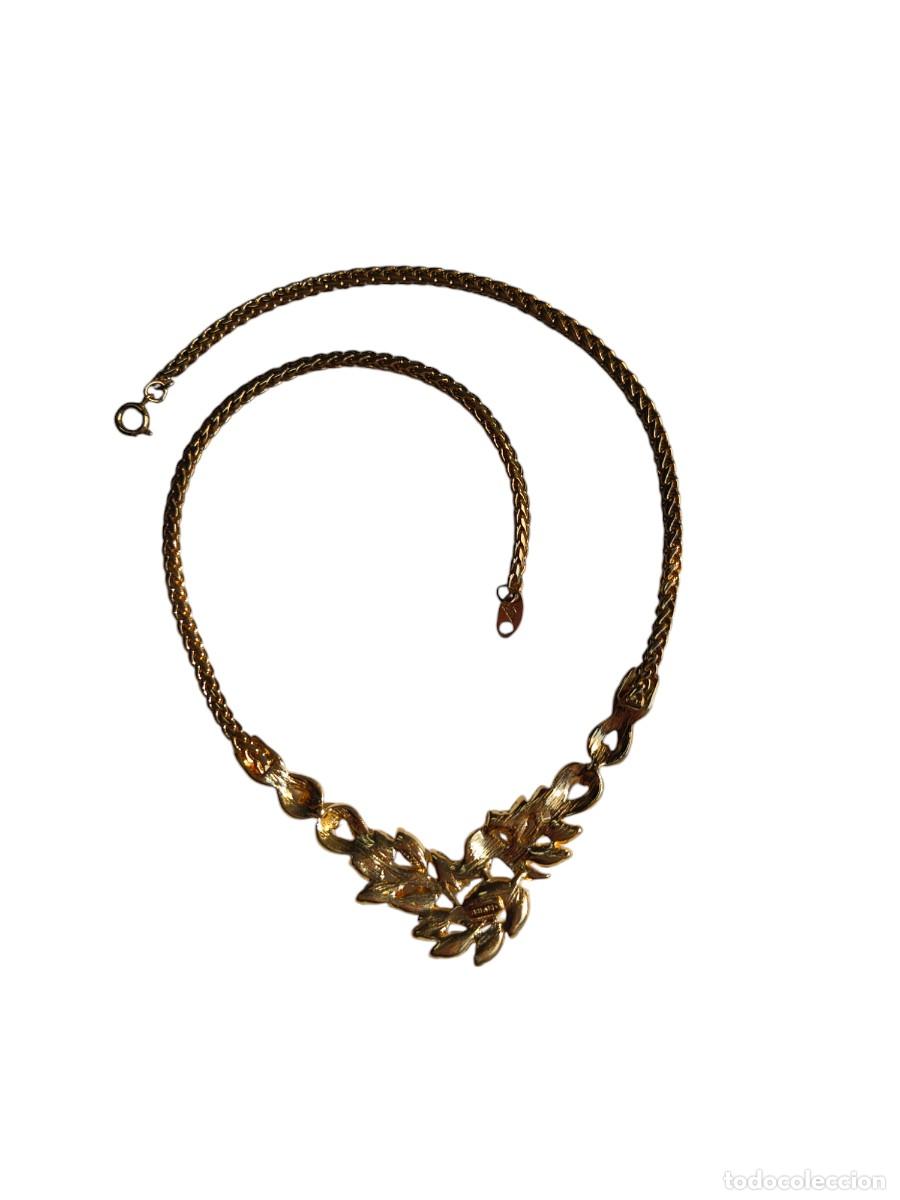 Joyeria: Gargantila Trifari oro - Foto 2