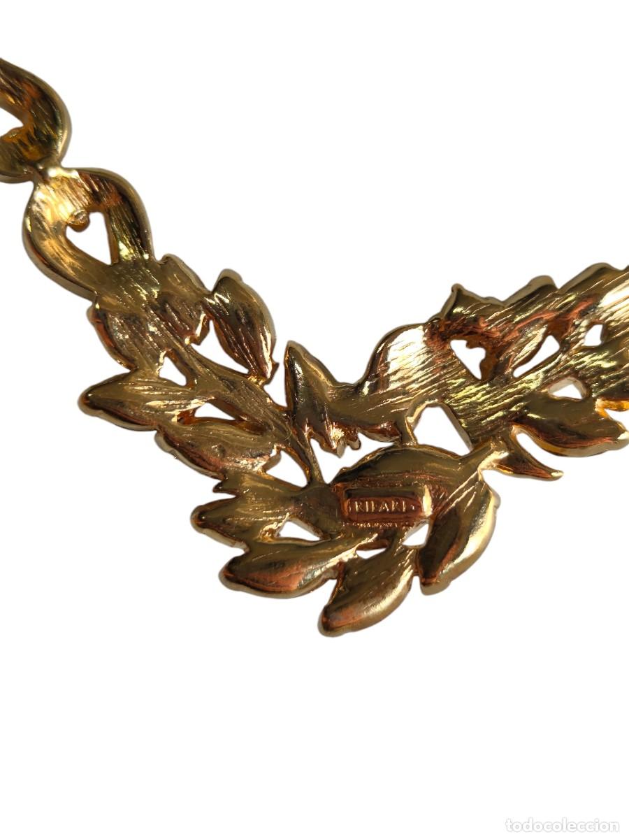 Joyeria: Gargantila Trifari oro - Foto 3