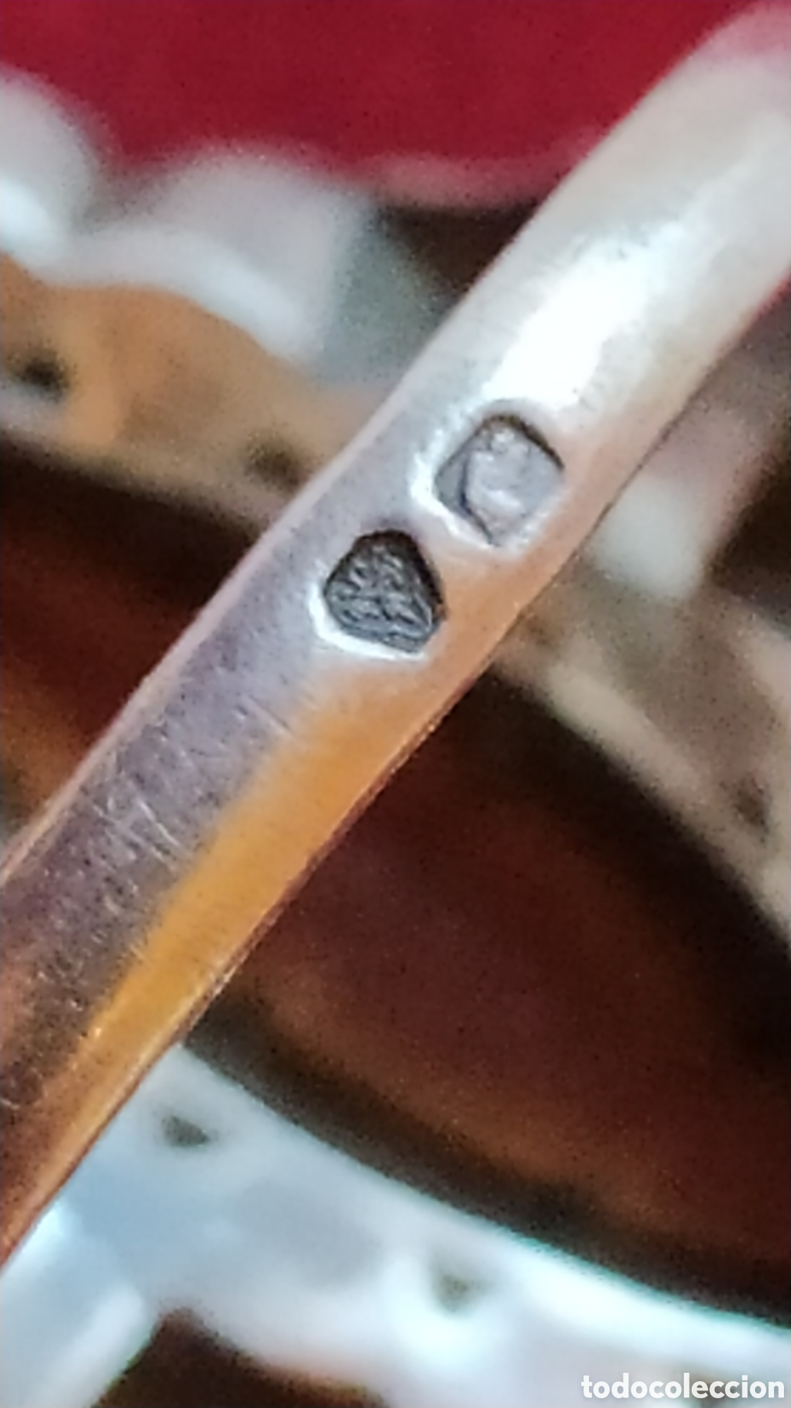 Joyeria: Anillo antiguo plata oro y marquesitas - Foto 5