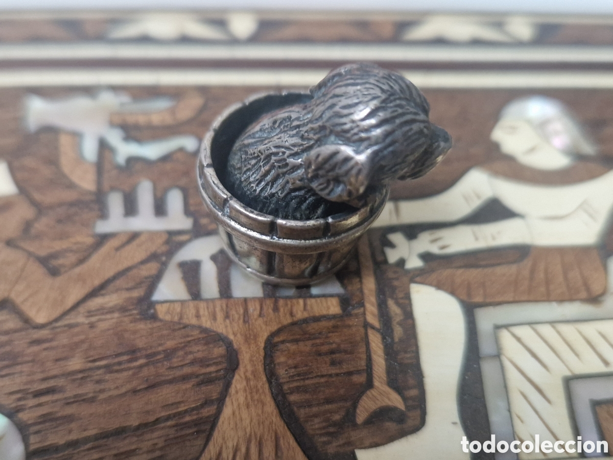 Joyeria: PRECIOSA FIGURA EN PLATA LABRADA Y REPUJADA - Foto 5
