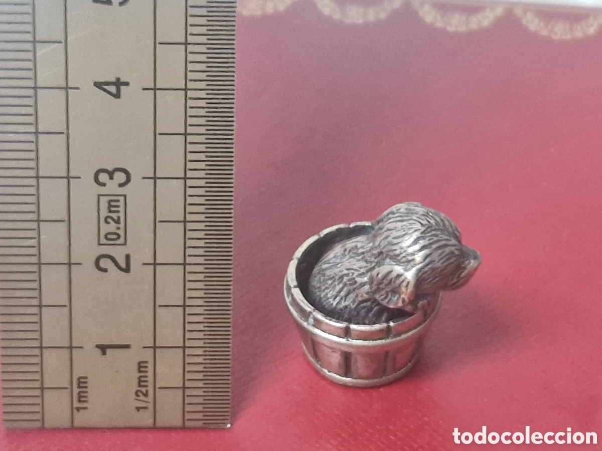 Joyeria: PRECIOSA FIGURA EN PLATA LABRADA Y REPUJADA - Foto 7