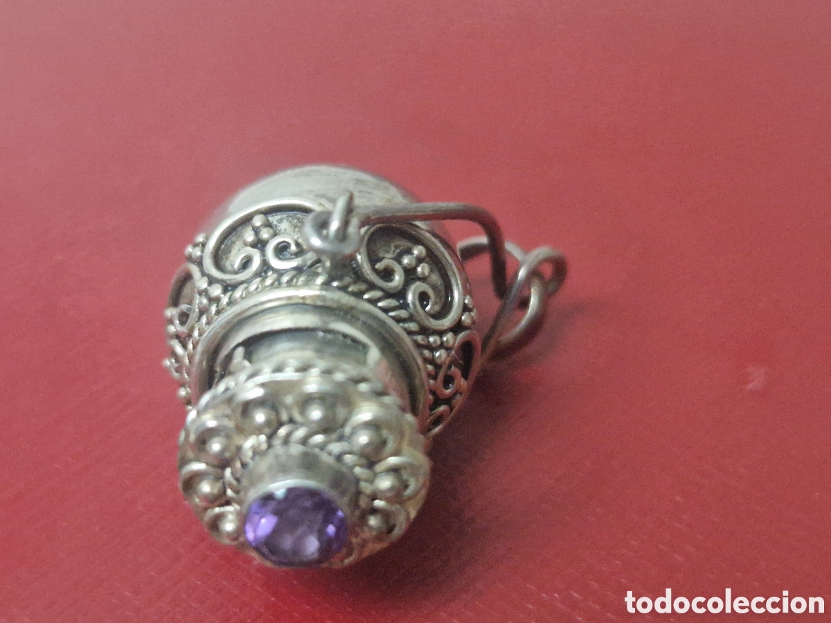 Joyeria: PRECIOSA CANTORA ANTIGUA EN PLATA DE LEY - Foto 5