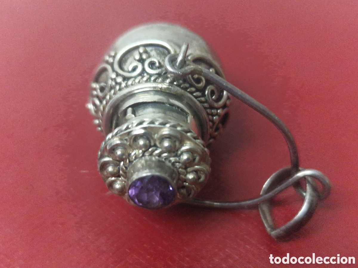 Joyeria: PRECIOSA CANTORA ANTIGUA EN PLATA DE LEY - Foto 1
