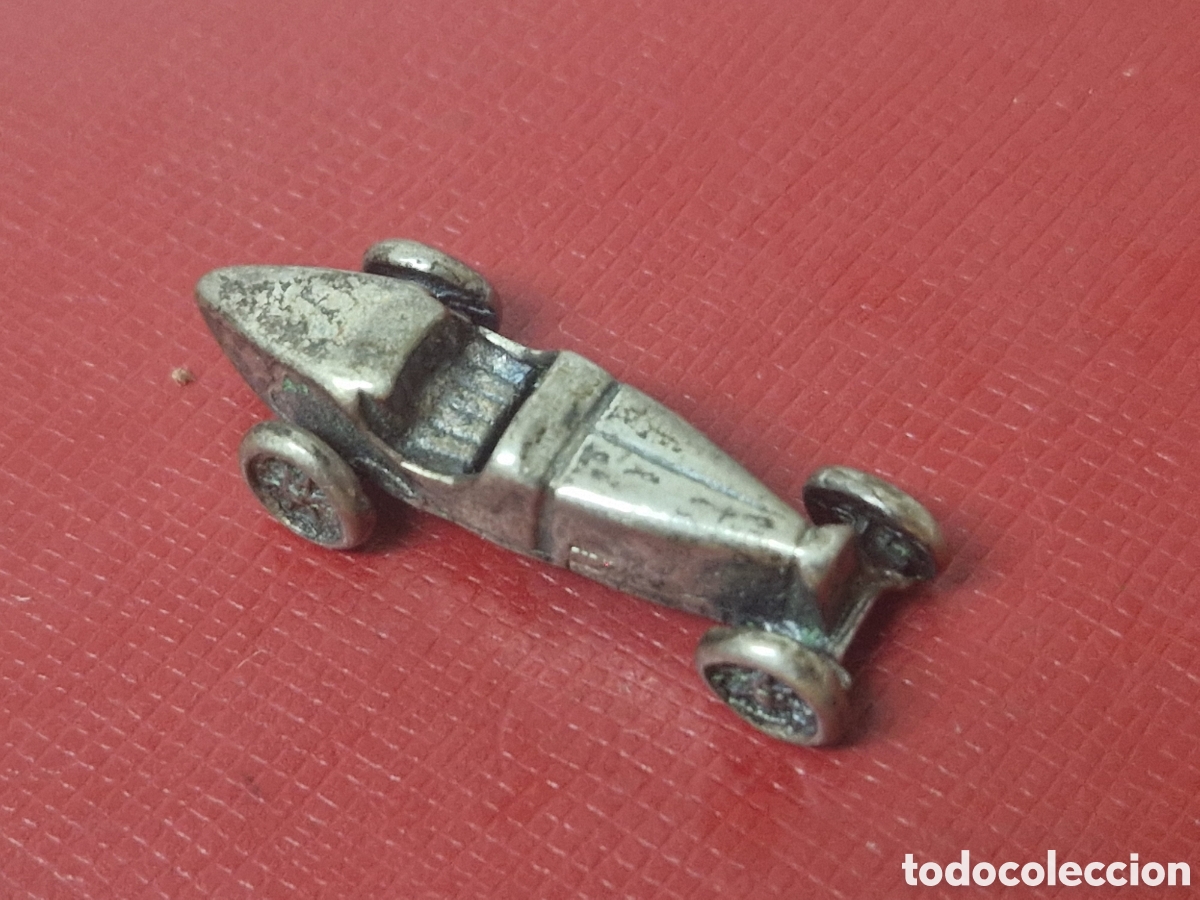 Joyeria: FIGURA DE COCHE EN PLATA PATINADA - Foto 2