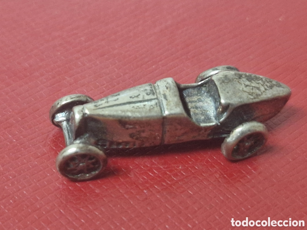 Joyeria: FIGURA DE COCHE EN PLATA PATINADA - Foto 3