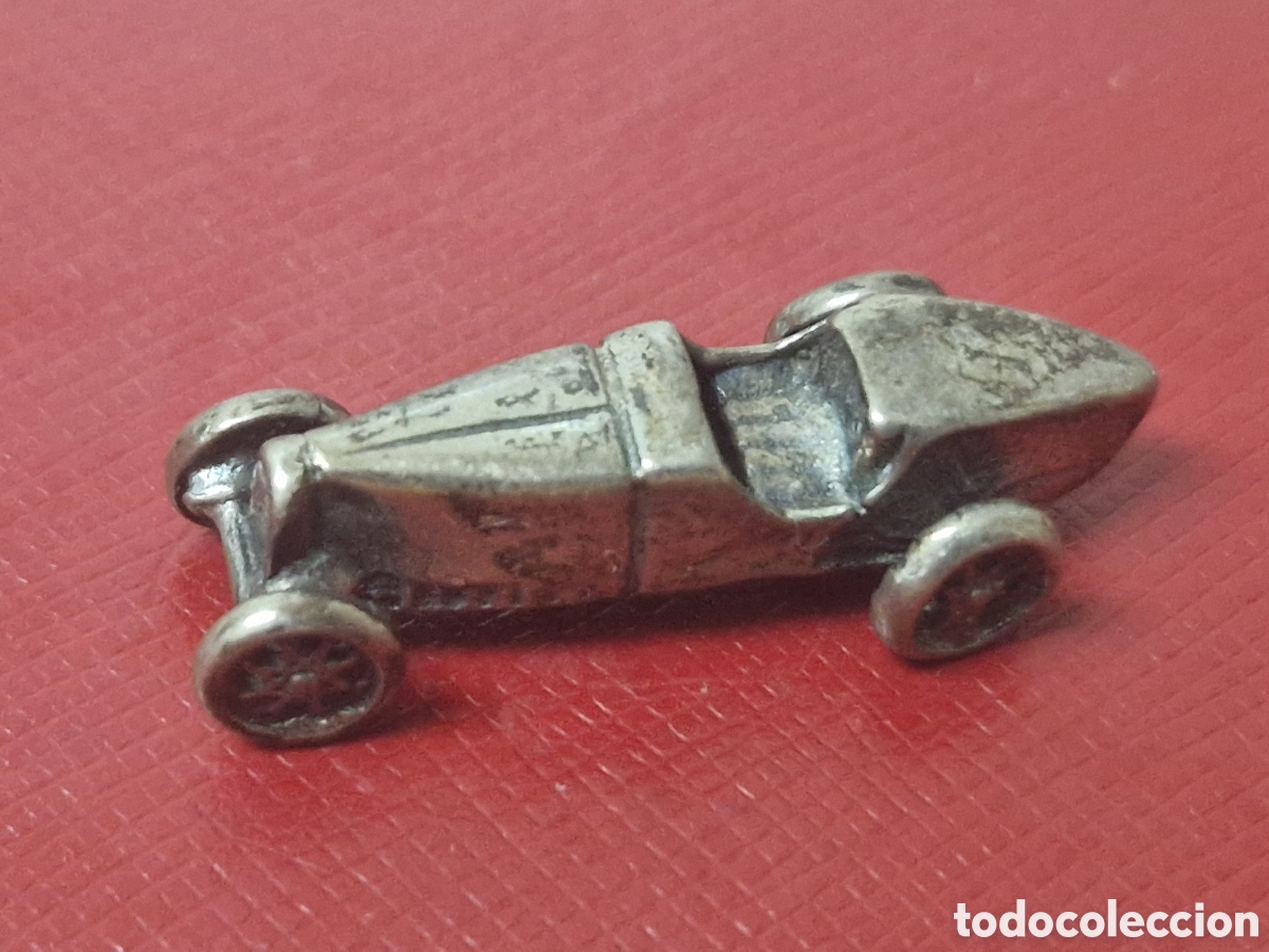 Joyeria: FIGURA DE COCHE EN PLATA PATINADA - Foto 4