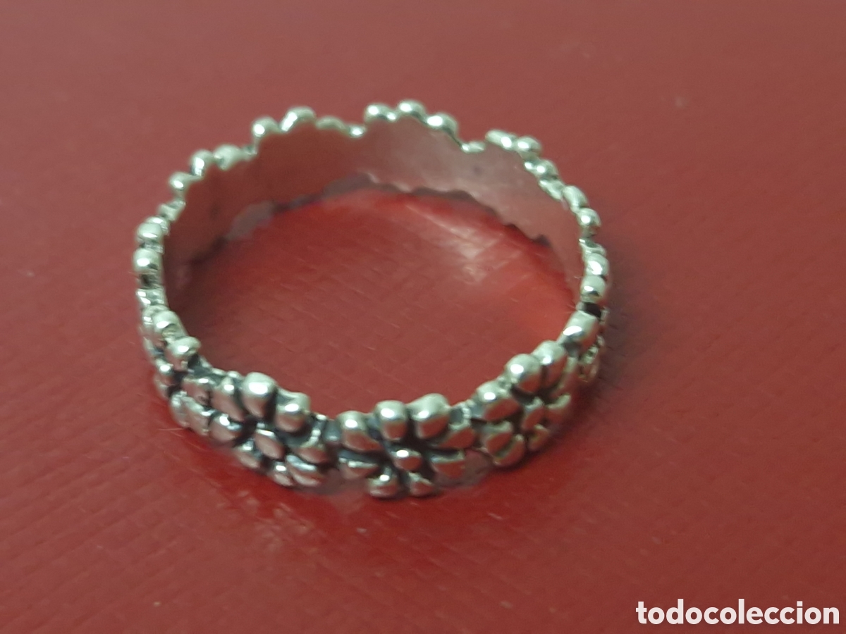 Joyeria: BONITO ANILLO PLATA DE LEY NUEV0 - Foto 4