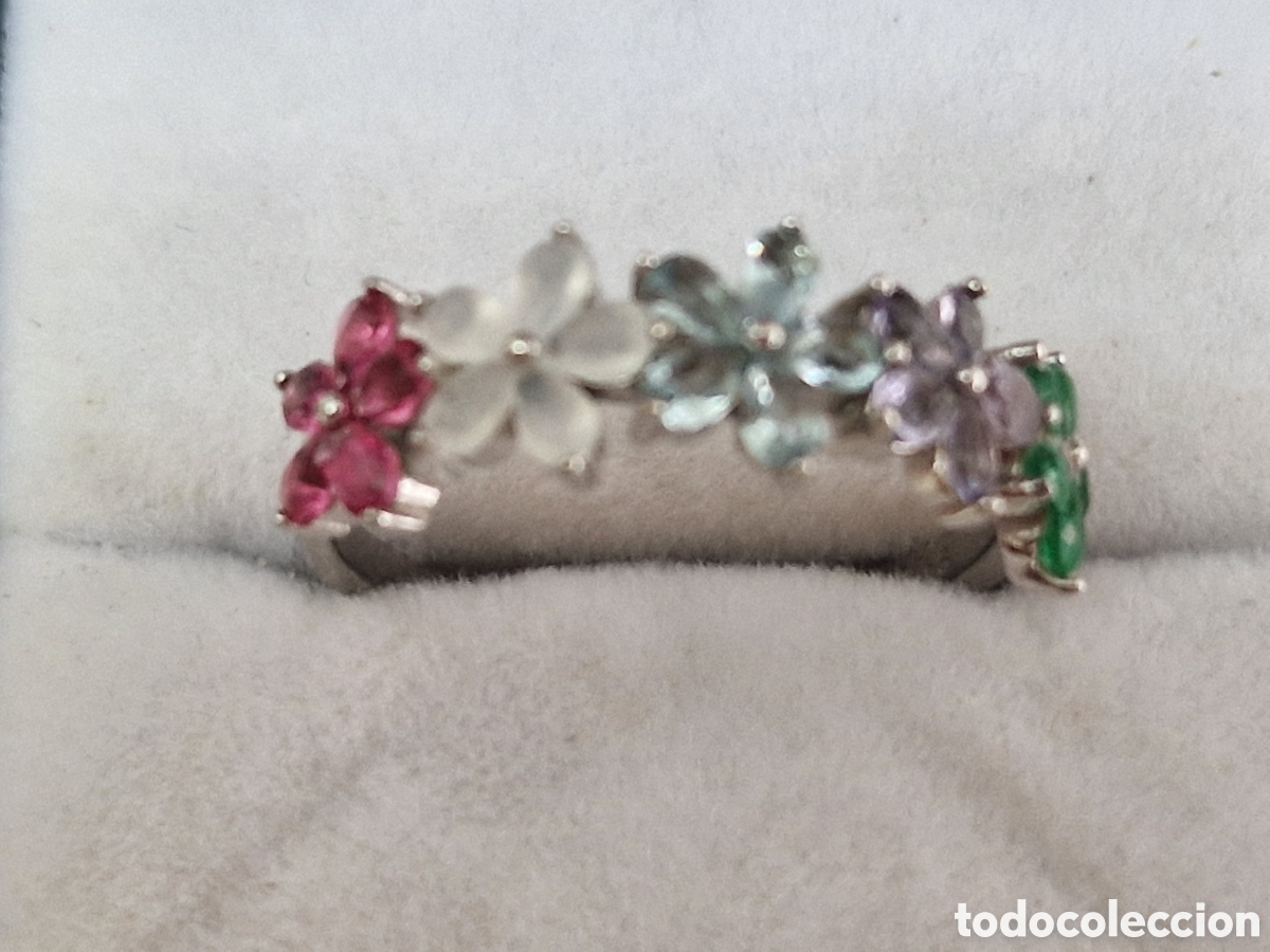 Joyeria: PRECIOSO ANILLO DE PLATA RODIADA - Foto 2