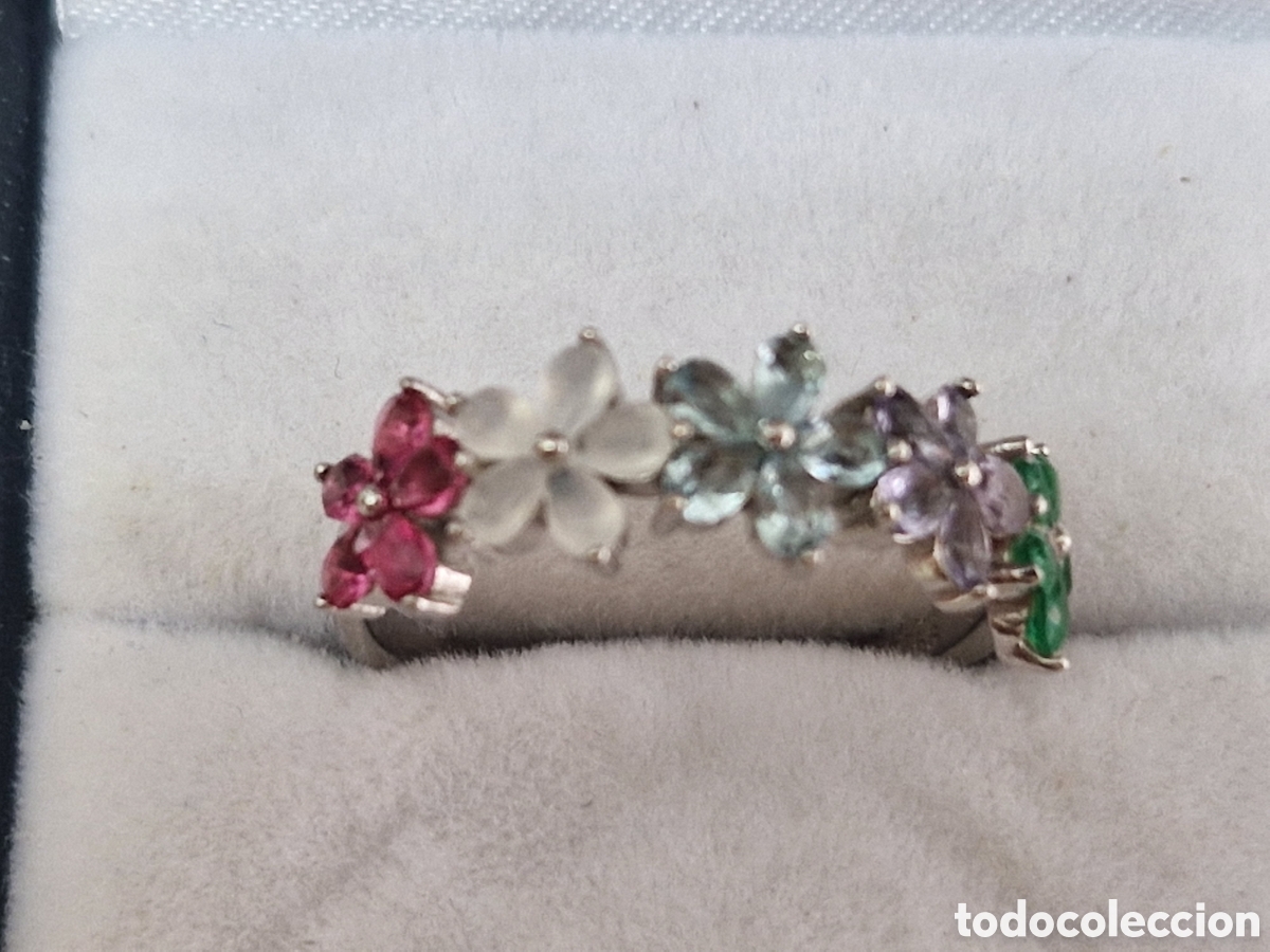Joyeria: PRECIOSO ANILLO DE PLATA RODIADA - Foto 6