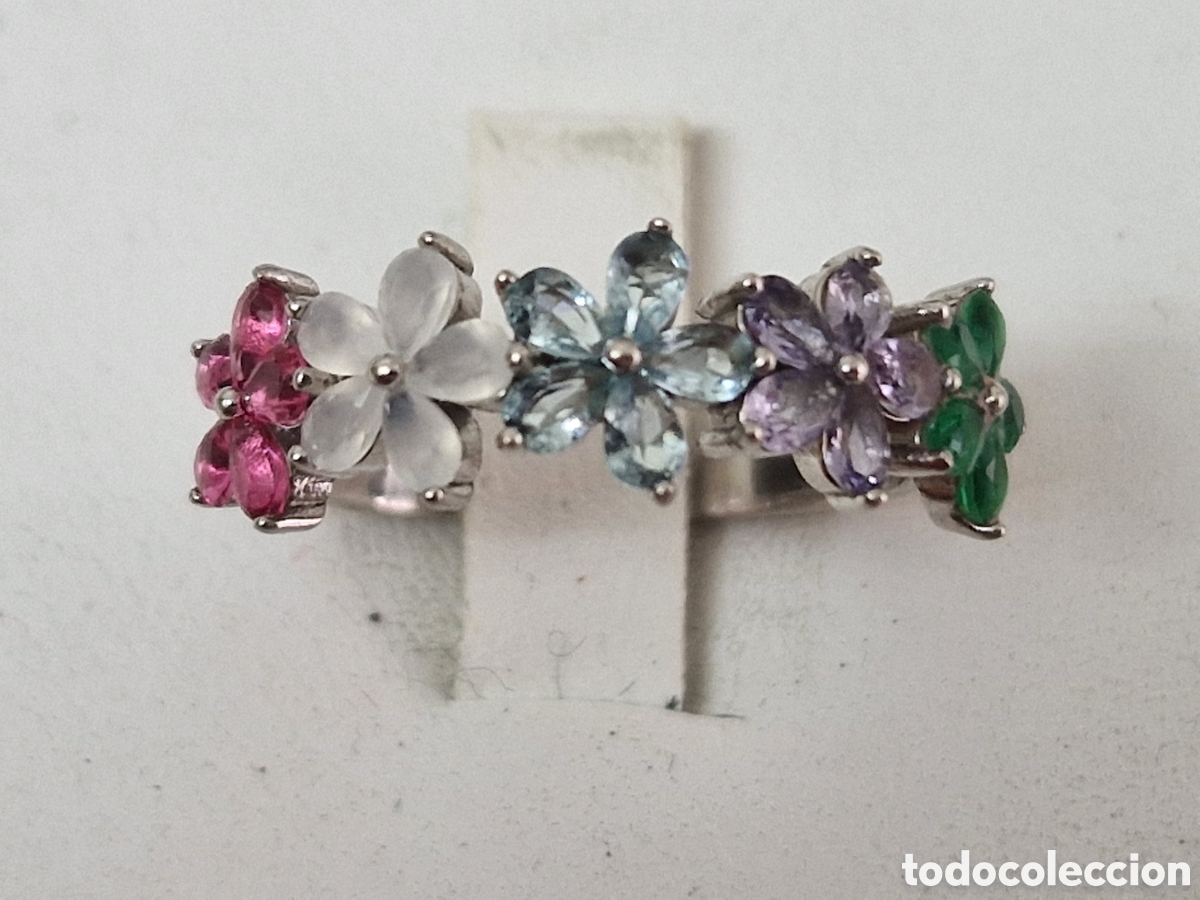 Joyeria: PRECIOSO ANILLO DE PLATA RODIADA - Foto 7