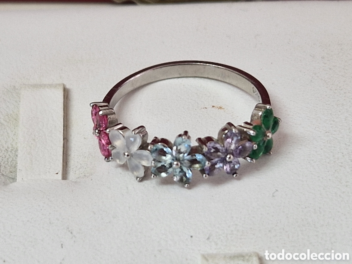Joyeria: PRECIOSO ANILLO DE PLATA RODIADA - Foto 9