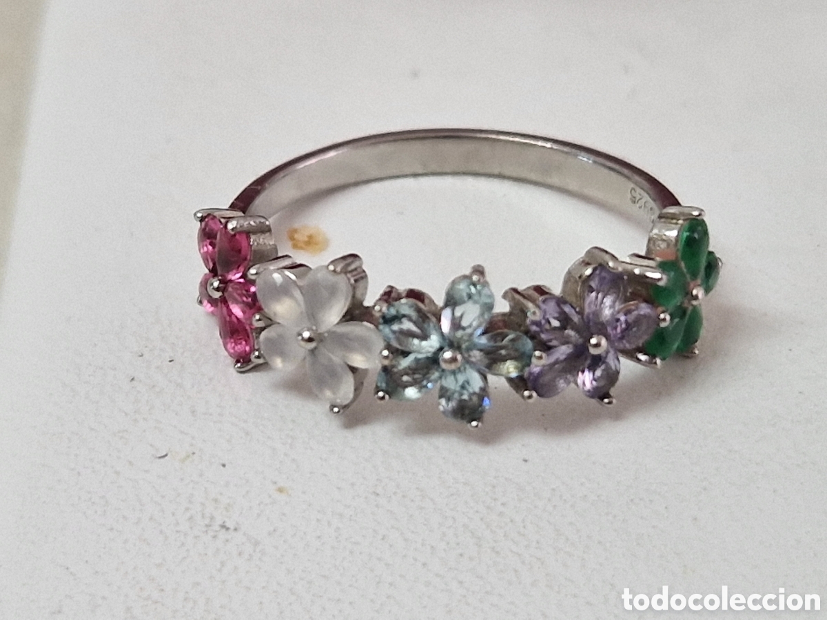 Joyeria: PRECIOSO ANILLO DE PLATA RODIADA - Foto 11
