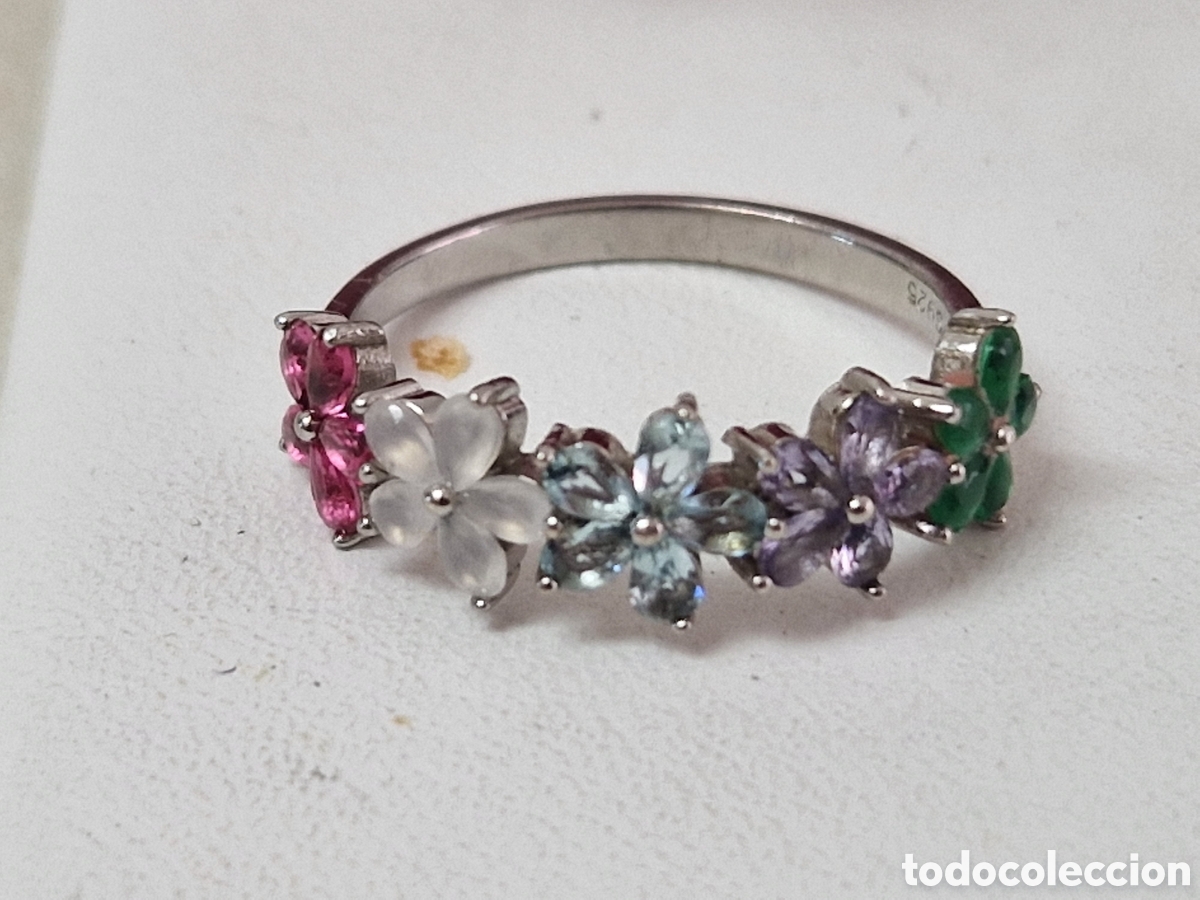 Joyeria: PRECIOSO ANILLO DE PLATA RODIADA - Foto 12