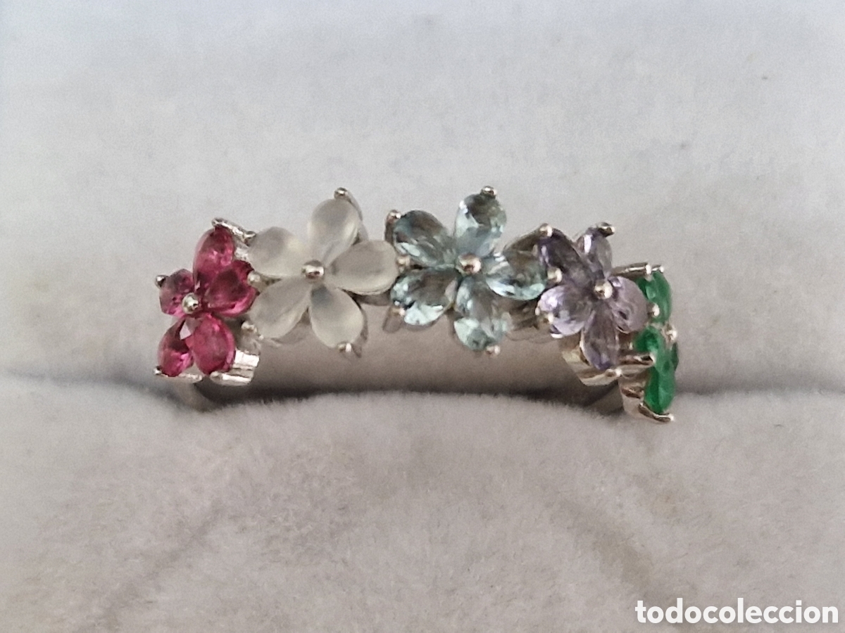 Joyeria: PRECIOSO ANILLO DE PLATA RODIADA - Foto 1
