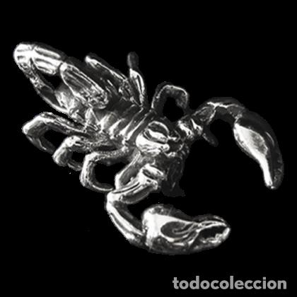 Joyeria: COLGANTE DE PLATA DE LEY DE UN ESCORPION - Foto 1