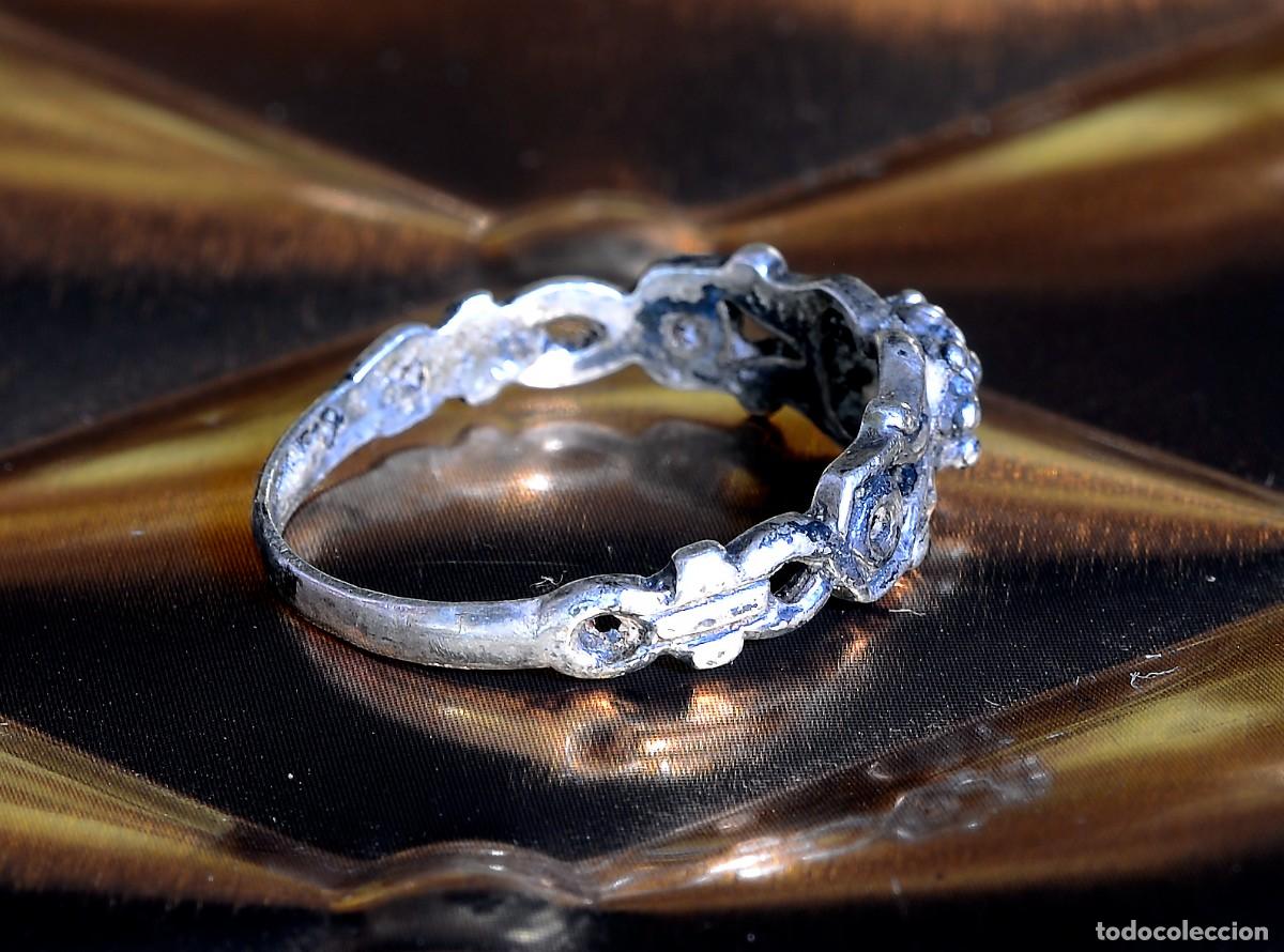 Joyeria: SINGULAR Y ORIGINAL ANILLO DE PLATA ANTIGUA - Foto 2