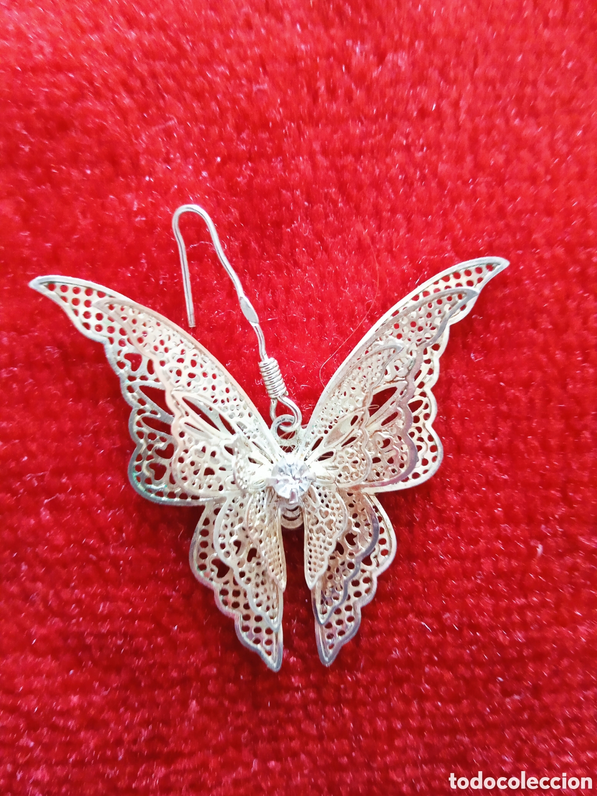 Joyeria: Collar Mariposa a juego pendientes - Foto 3