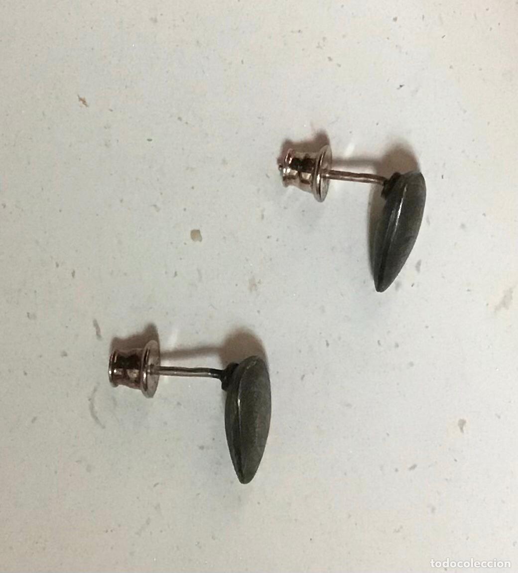 Joyeria: PENDIENTES DE PLATA PATINADOS EN NEGRO - Foto 2