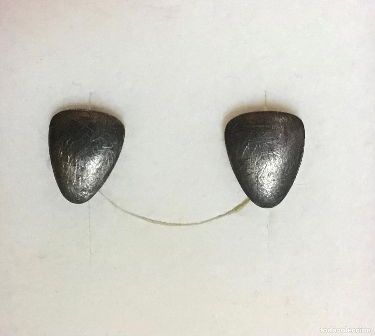 Joyeria: PENDIENTES DE PLATA PATINADOS EN NEGRO - Foto 1