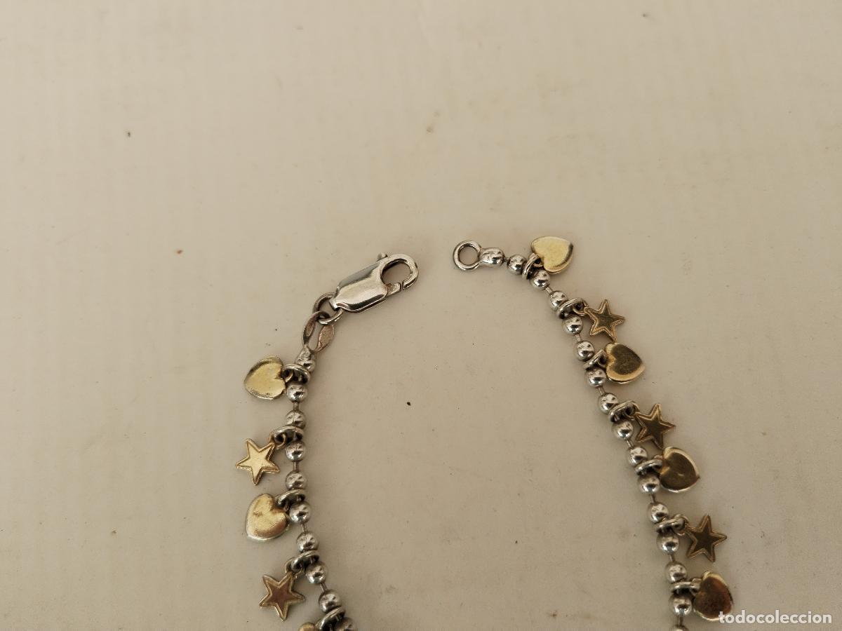 Joyeria: pulsera plata 925 con estrellas y corazones - Foto 7