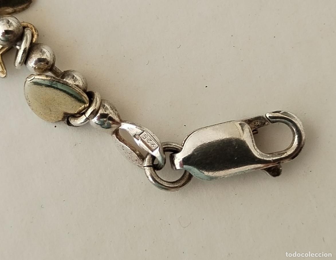 Joyeria: pulsera plata 925 con estrellas y corazones - Foto 9