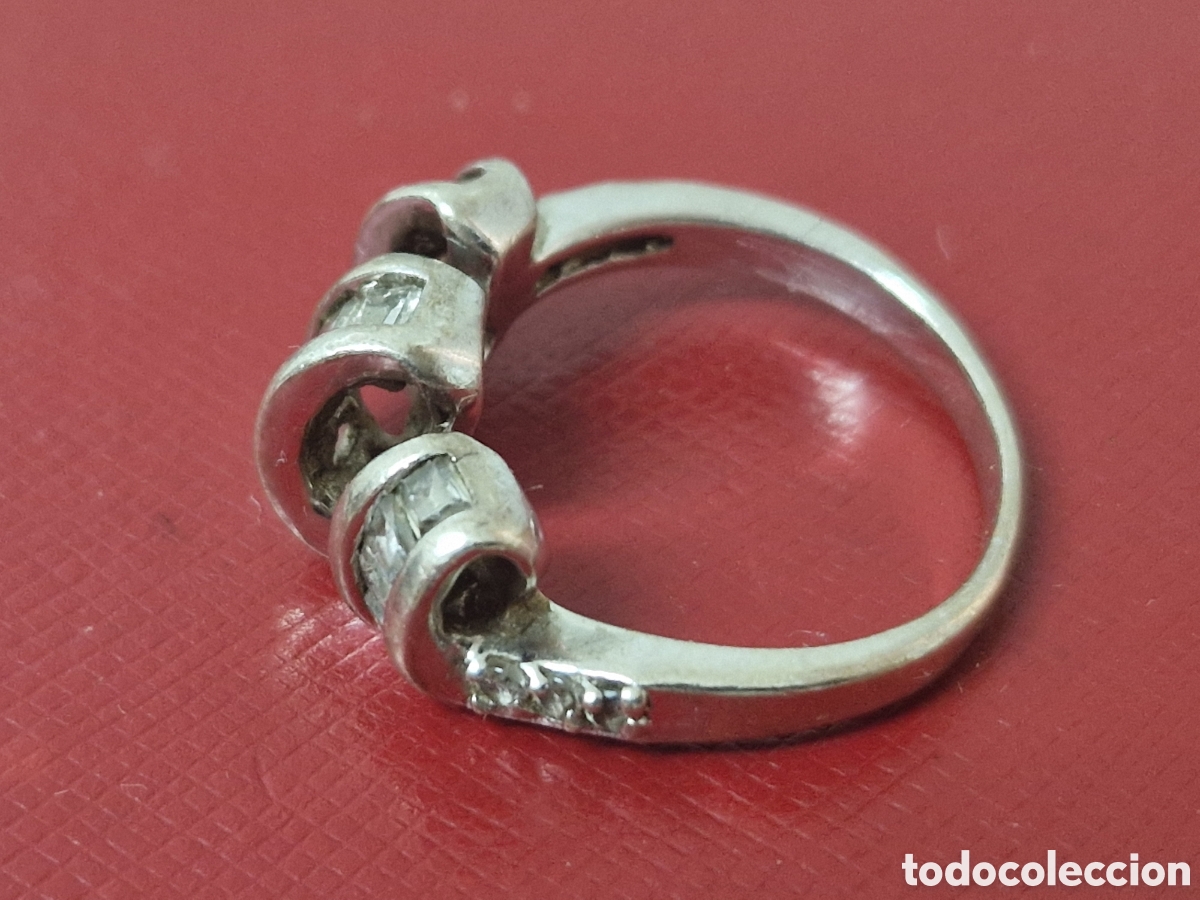 Joyeria: ANILLO DE PLATA Y CIRCONITAS - Foto 2