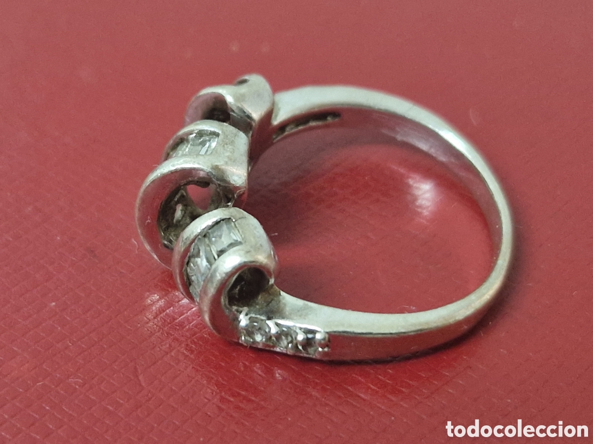 Joyeria: ANILLO DE PLATA Y CIRCONITAS - Foto 3