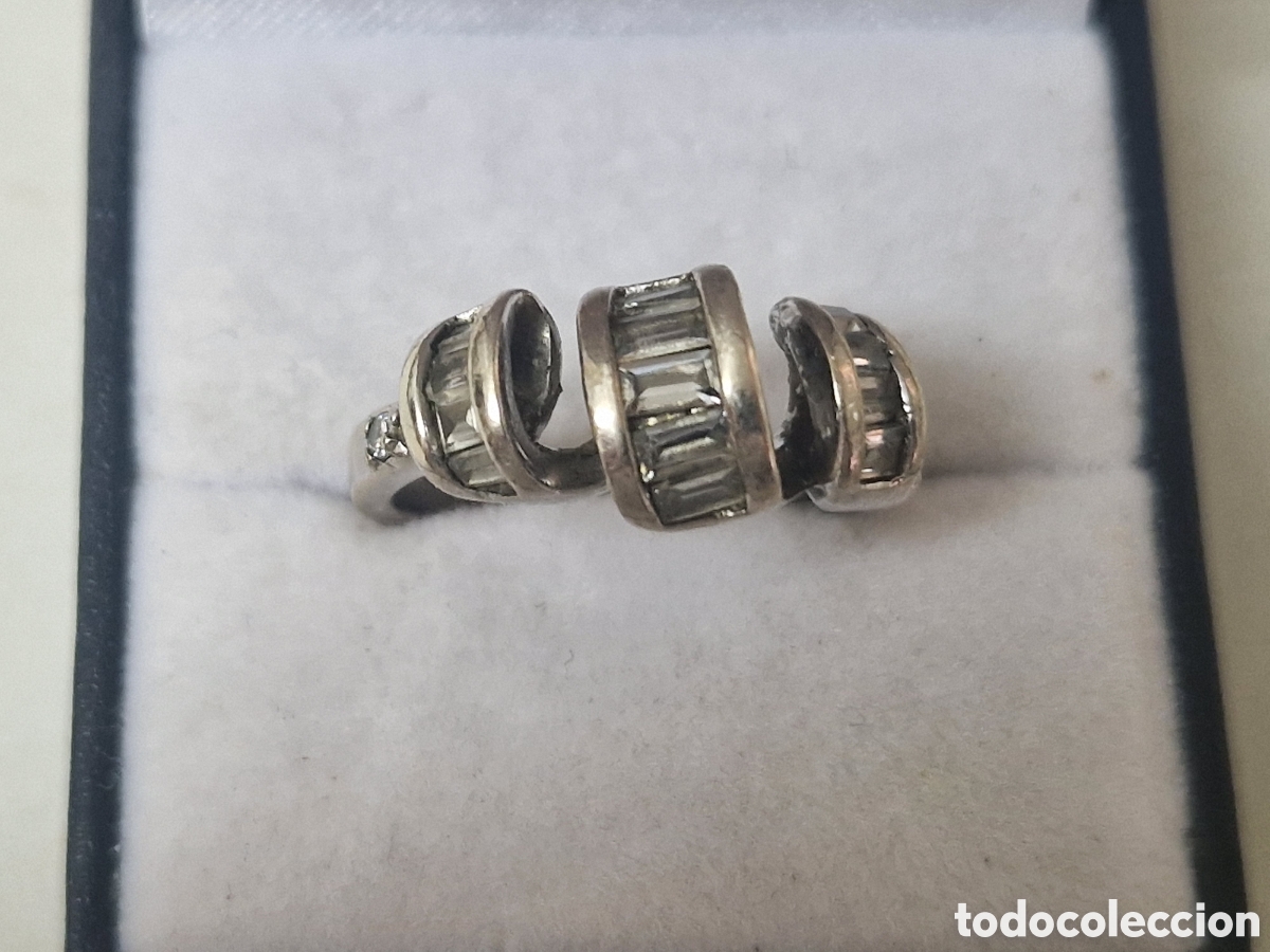 Joyeria: ANILLO DE PLATA Y CIRCONITAS - Foto 5