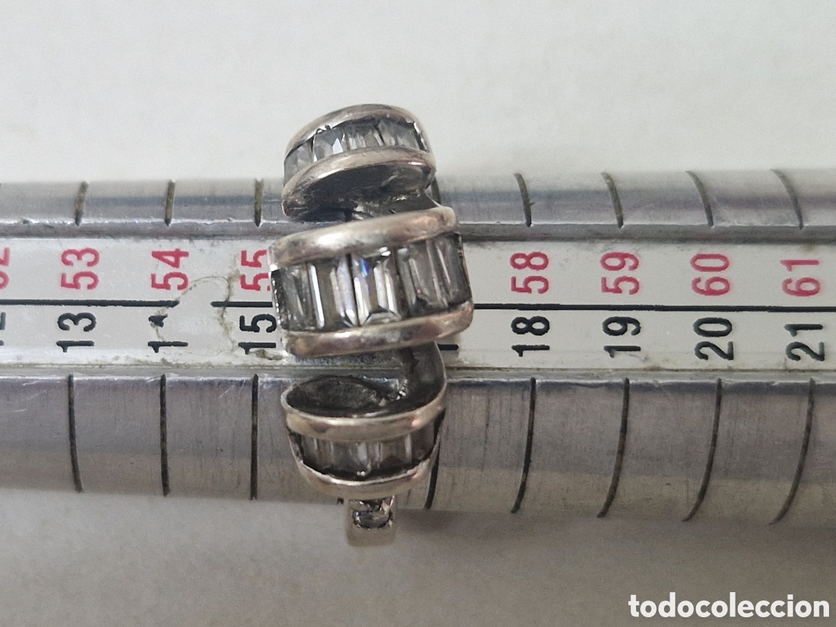 Joyeria: ANILLO DE PLATA Y CIRCONITAS - Foto 7