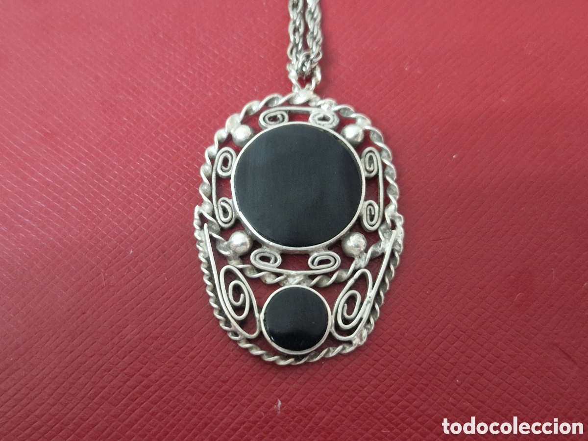 Joyeria: COLGANTE Y CORDON EN PLATA DE LEY - Foto 2