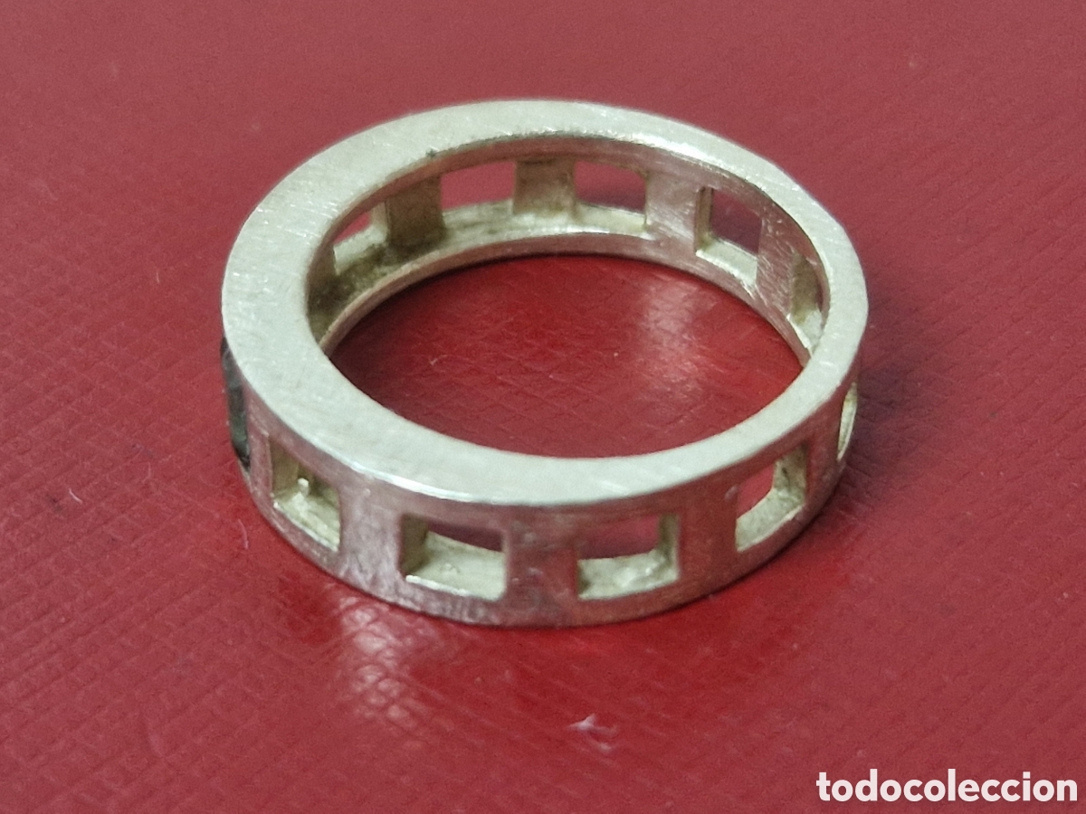 Joyeria: ANILLO DE PLATA DE LEY Y CUARZO VERDE - Foto 4