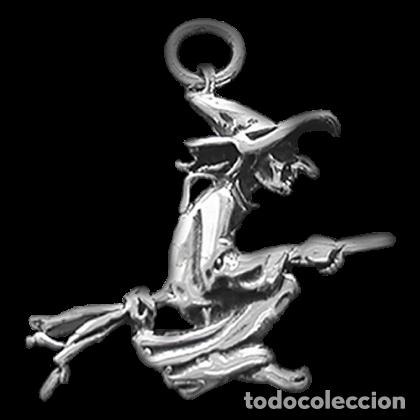 Joyeria: COLGANTE DE PLATA DE LEY DE UNA BRUJA - Foto 1