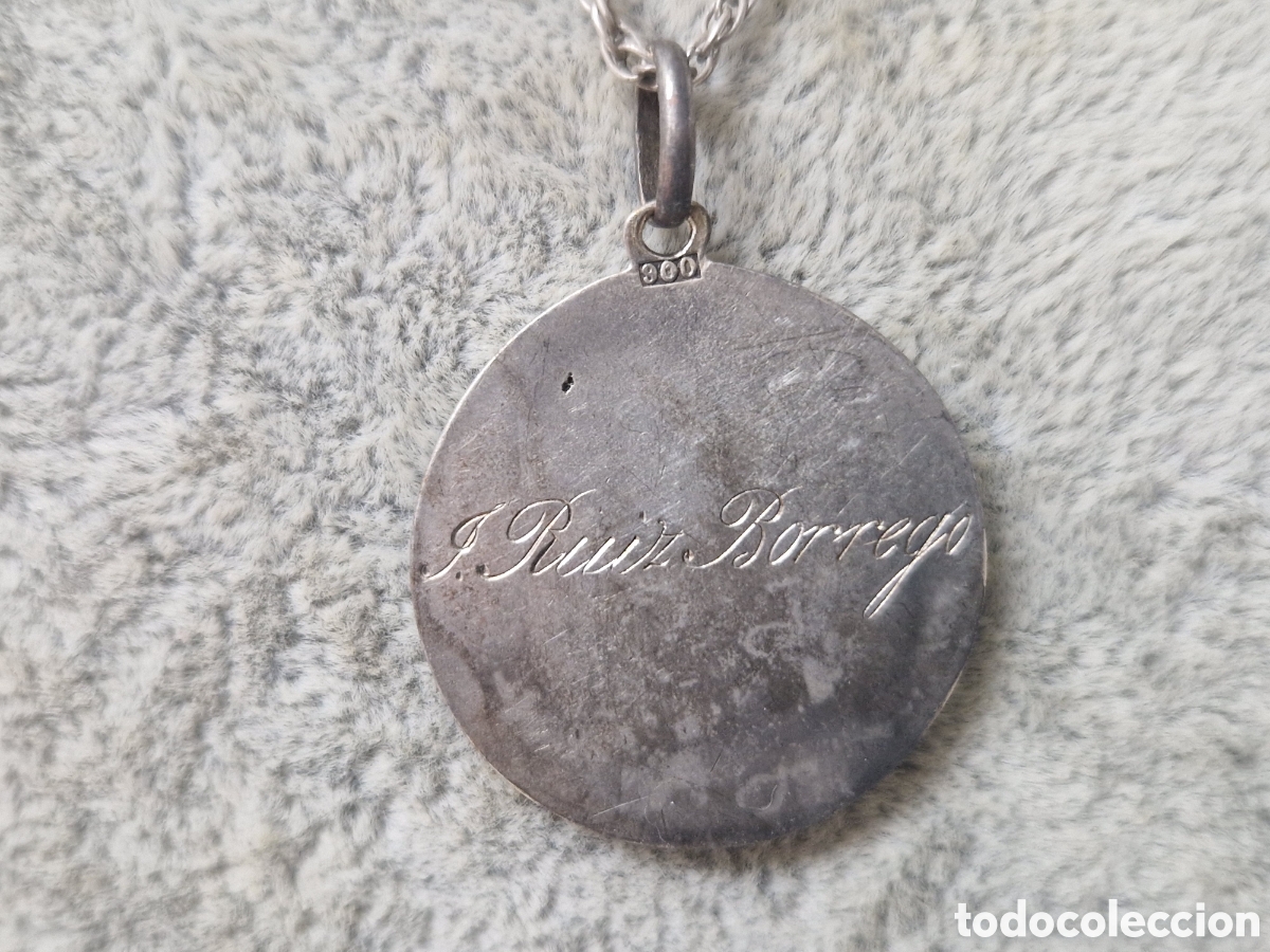 Joyeria: MEDALLA ANTIGUA DE PLATA VIRGEN - Foto 3