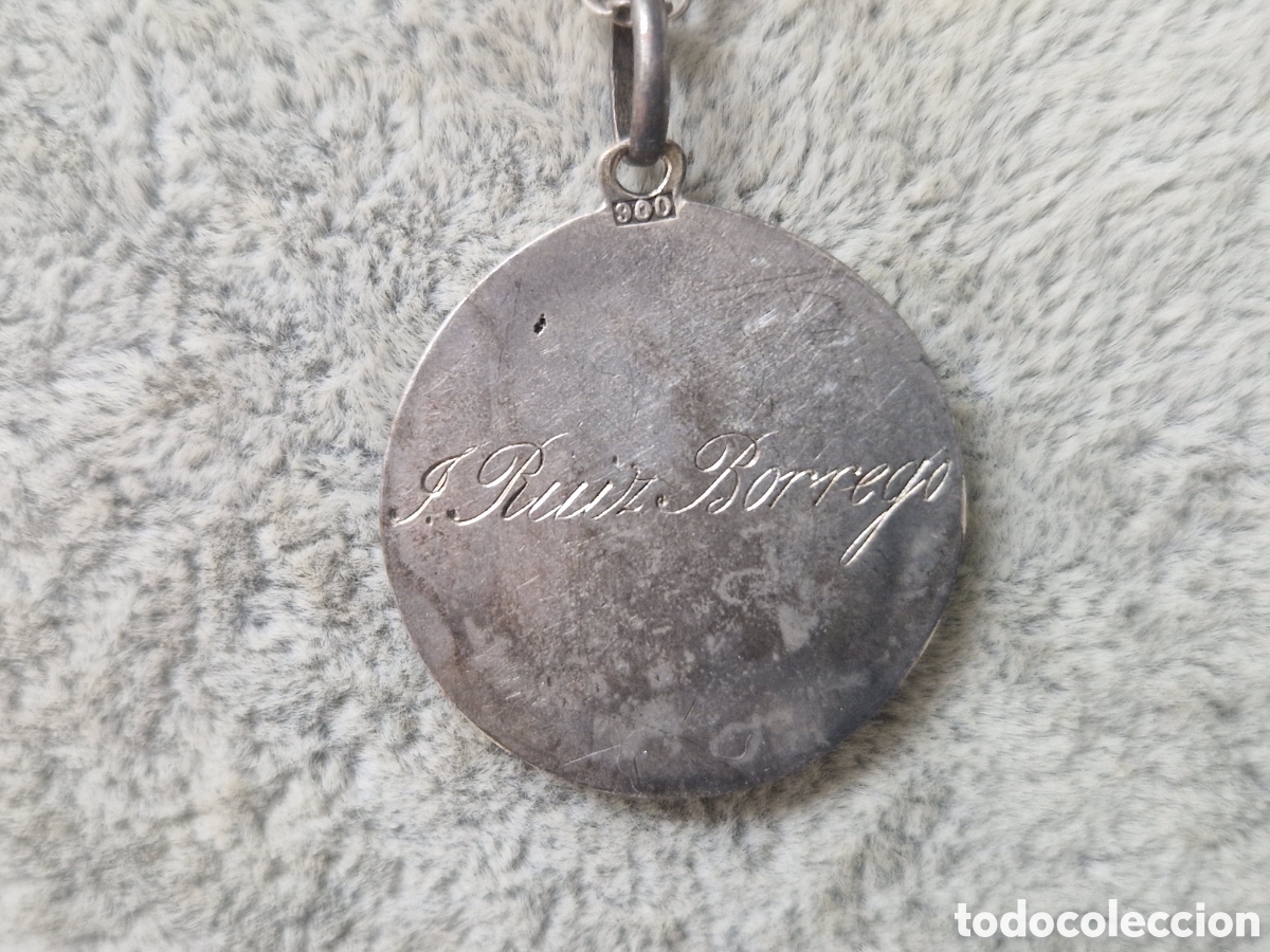 Joyeria: MEDALLA ANTIGUA DE PLATA VIRGEN - Foto 4