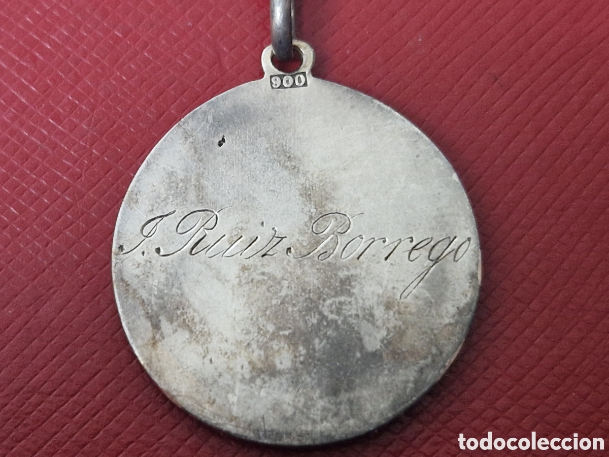 Joyeria: MEDALLA ANTIGUA DE PLATA VIRGEN - Foto 8