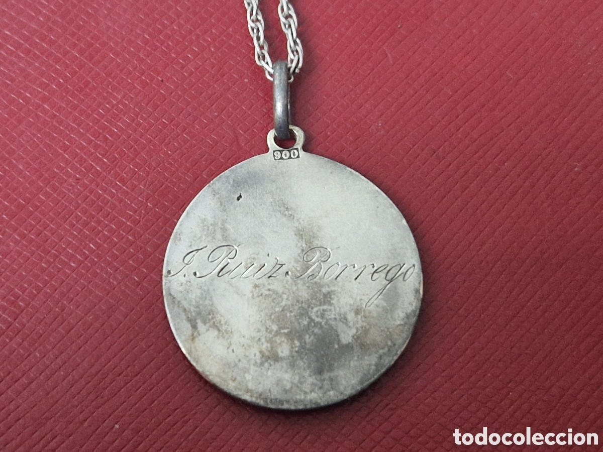 Joyeria: MEDALLA ANTIGUA DE PLATA VIRGEN - Foto 9