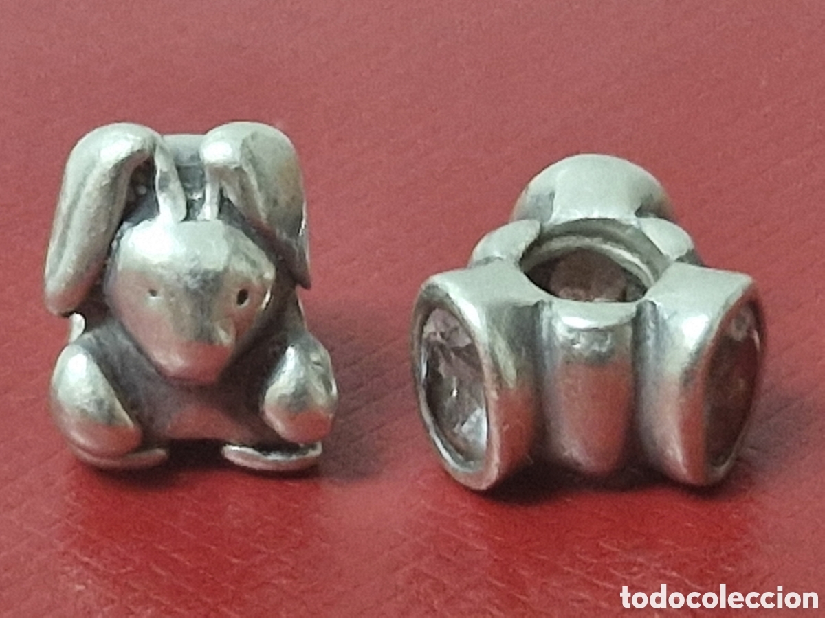 Joyeria: 2 CHARM DE PLATA TIPO PANDORA - Foto 2