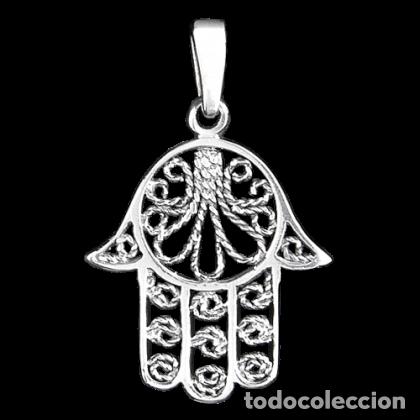 Joyeria: COLGANTE DE PLATA DE LEY DE LA MANO DE FATIMA - Foto 1