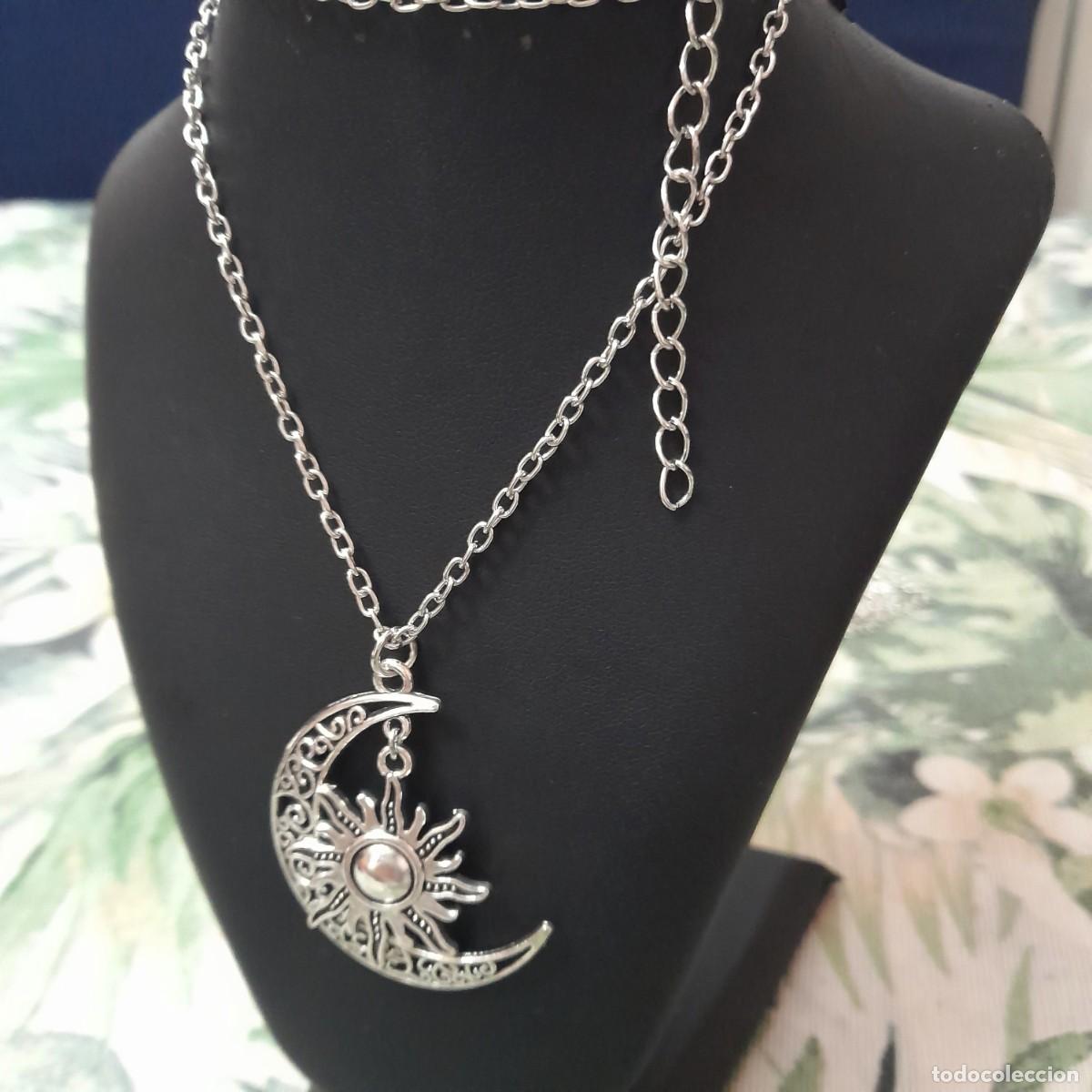 Joyeria: Cadena con colgante luna creciente - Foto 3